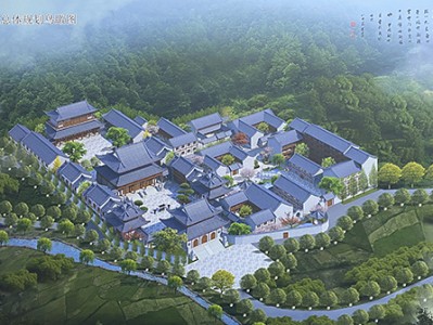 仿古建筑裝修彩繪工藝創(chuàng)新，傳統(tǒng)色彩與現(xiàn)代繪畫技法融合，營造獨特氛圍